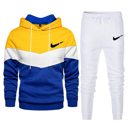 Unisex Sweater Suit Hoodie Sports Two-piece Set