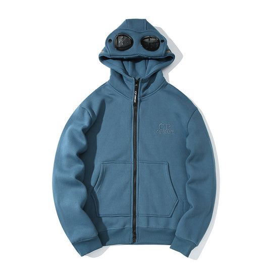 C.P. Company Round Lens Zippered Hoodie