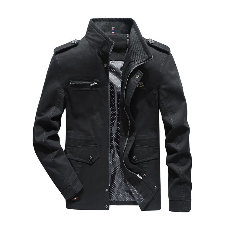 Men's Outdoor Casual Stand Collar Jacket