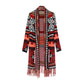 Ethnic Style Retro Tassel Cardigan Knitted Jacket