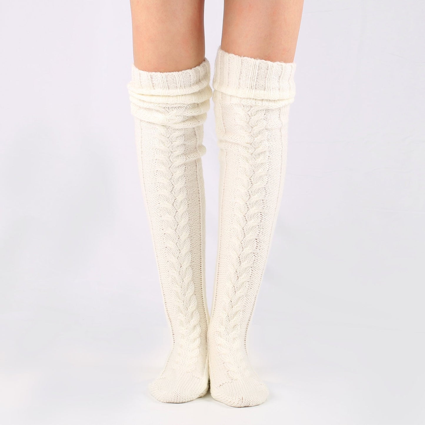 Women's Tall And Long Wool Pile Socks