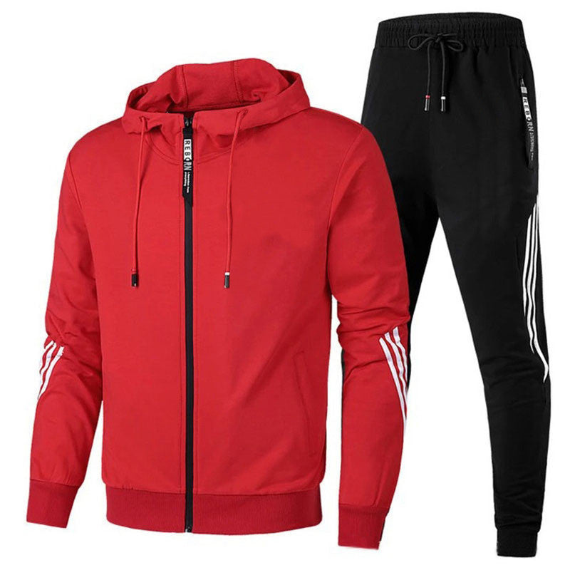 Men's Hoodie Tracksuit Suit Jacket