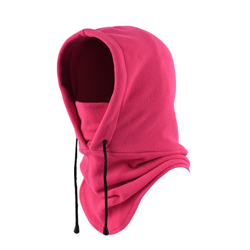 Unisex Hood Scarf Thickened Outdoor Ski Mask