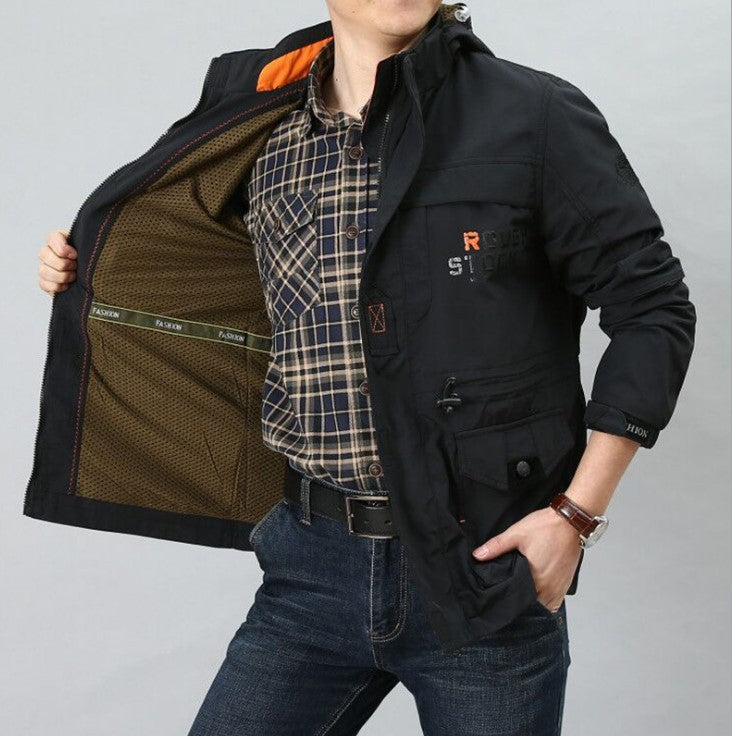 New Spring Men's Jacket Mountaineering Suit