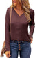 Women's Lace Bottoming Shirt V-neck Long-sleeved T-shirt