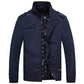 Men's Fitted Coats Casual Trench Coat Jacket