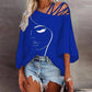 Women's Off Shoulder Loose T-Shirt