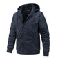 Men's Casual Sports Thin Jacket Detachable Hooded Jacket