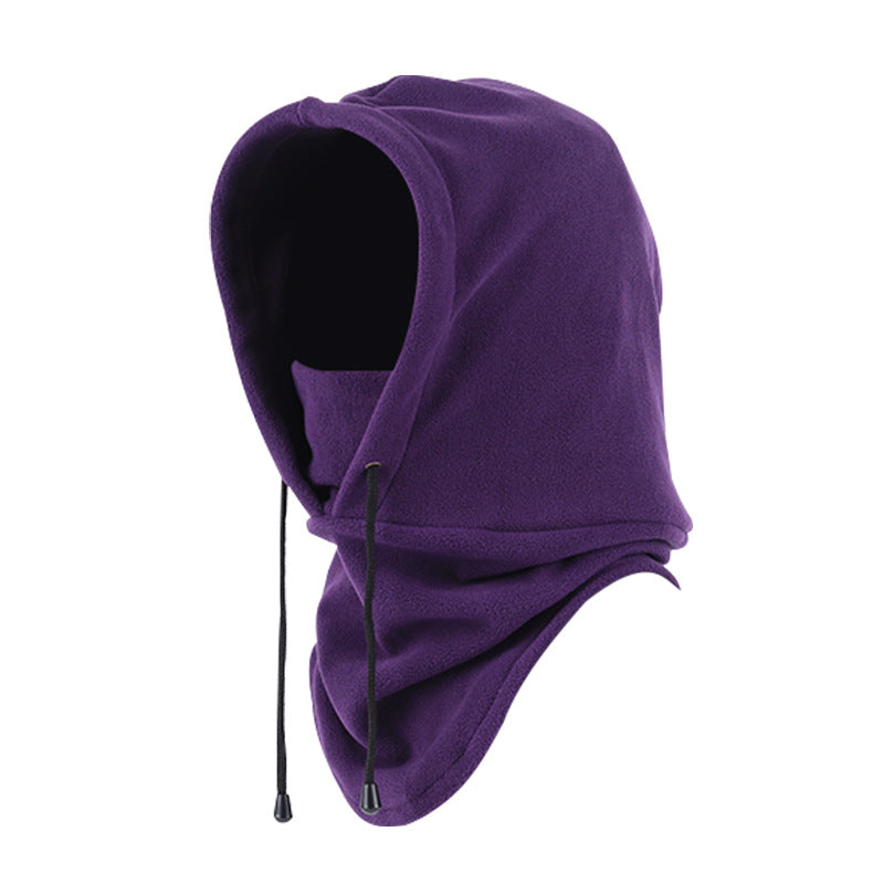 Unisex Hood Scarf Thickened Outdoor Ski Mask