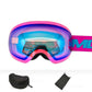 Outdoor Adult Ski Goggles With UV Protection