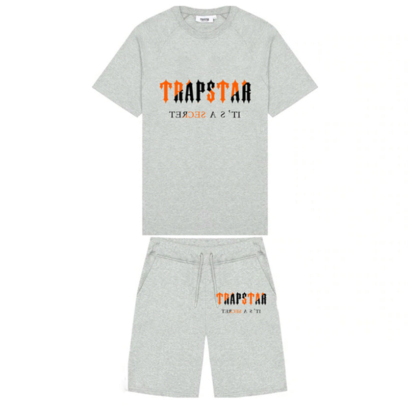 Trapstar Unisex T-shirt And Pants Two-piece Set