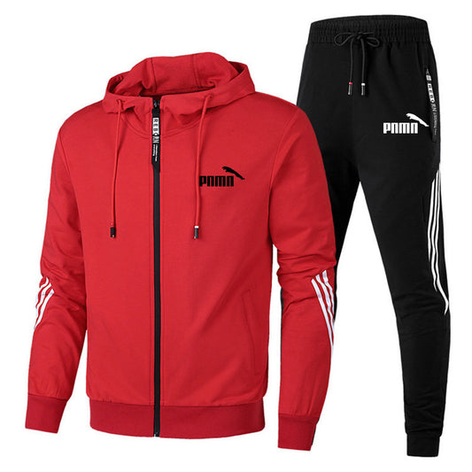 Men's Hoodie Sweater Casual Sports Two-piece Suit