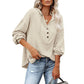 Women's Lapel Loose Casual Top