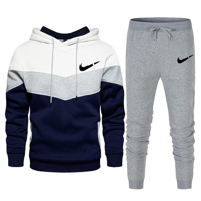 Unisex Sweater Suit Hoodie Sports Two-piece Set