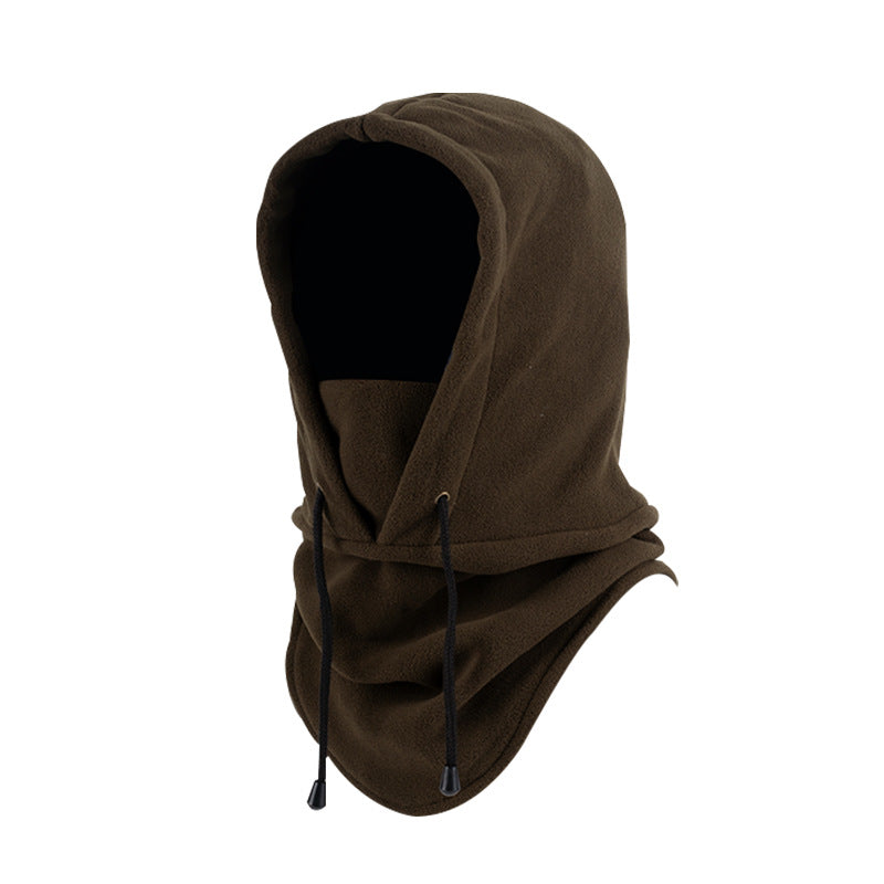 Unisex Hood Scarf Thickened Outdoor Ski Mask