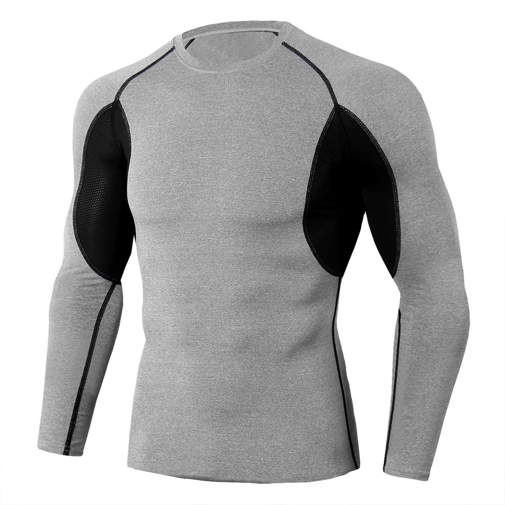 Men's Slim Fitness Sports Long Sleeve T-Shirt