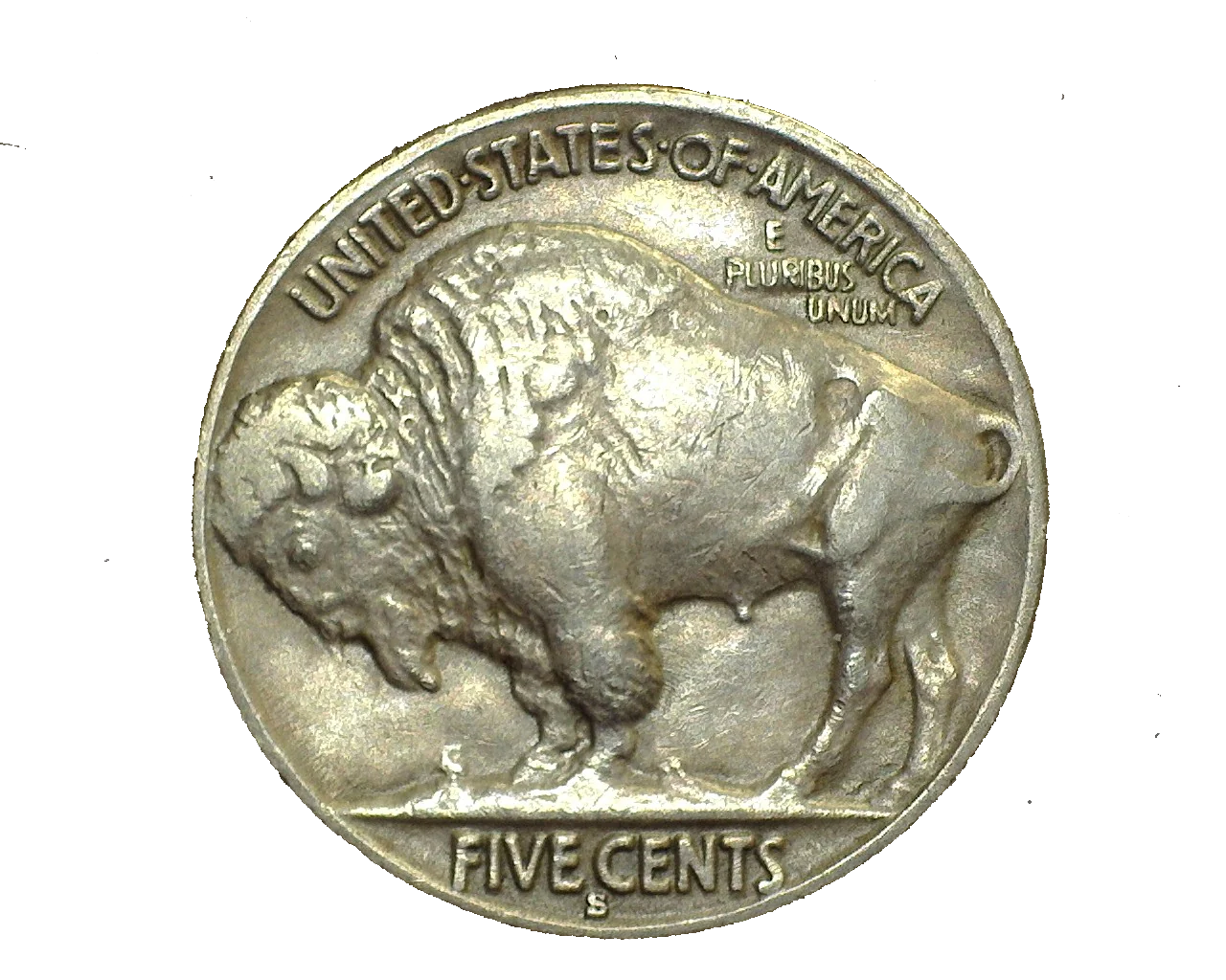 1930-S Buffalo Nickel 5C Coin