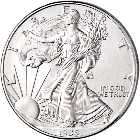 1986 American Eagle $1 Silver Coin