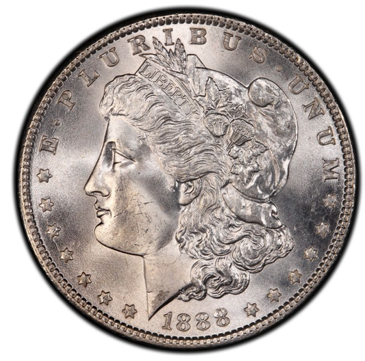 1888 P Morgan Silver Dollar