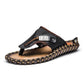 Men's New Sandals Flip Flops Leather Slippers